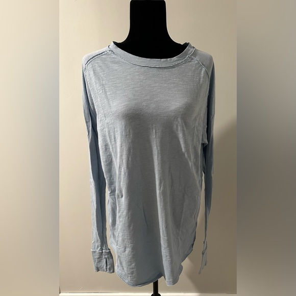 We The Free (Free People) Long Sleeve Tunic-style T-shirt - Picture 1 of 2